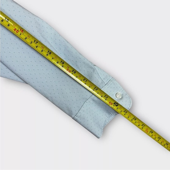 Nordstrom Mens Shop Tech Smart Trim Fit Mens Medium Long Sleeve Performance EUC - Picture 10 of 10